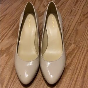 blush nude pumps • Joelle